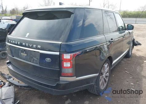 2017 Land Rover Range Rover 3.0L V6 Supercharged Hse из США, поврежденный, VIN SALGS2FV3HA377654